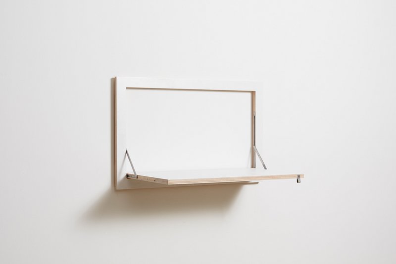Fläpps Wall Desk/Secretary 80x50-1 - White
