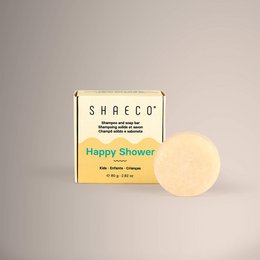 HAPPY SHOWER 2 I 1 SHAMPOO OG SÆBEBAR TIL BØRN 80 G 80 G / 2,82 OZ