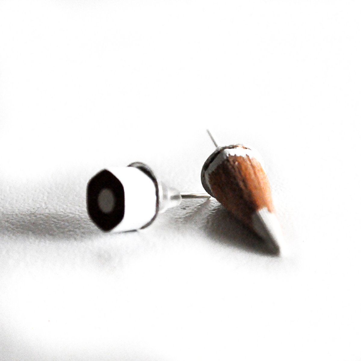 Pencil Stud Earrings - Light Colors - While Stock List