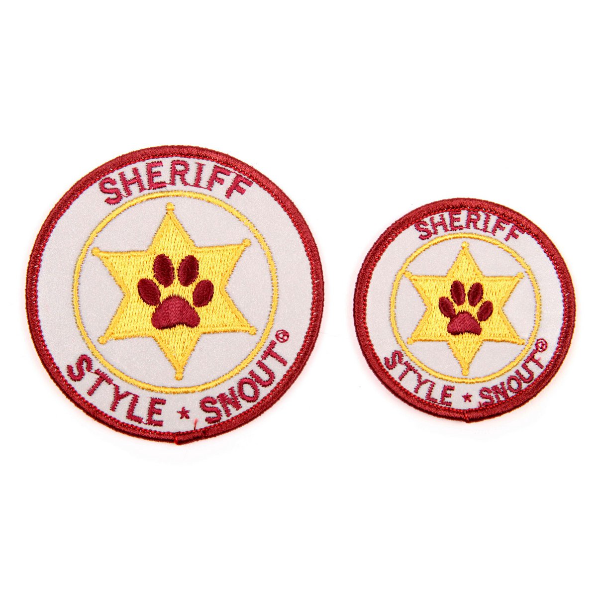 Stickers - Repareer het! - Sheriff, 6 cm