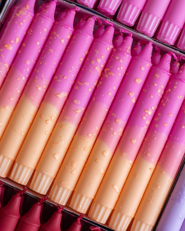 Taper candles -Summer Sunset Mix