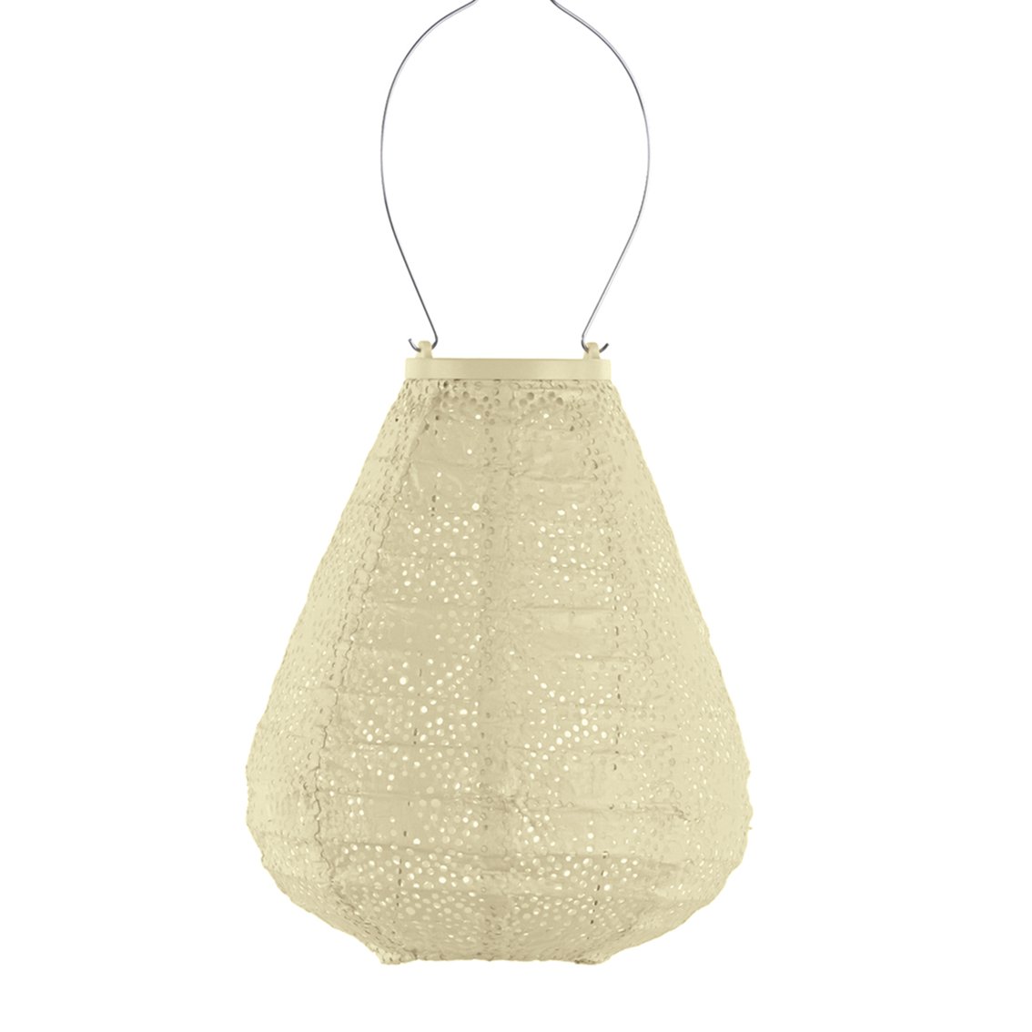 Lumiz Solar Lampion Charm Tulip - 20 cm - Geel