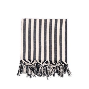 Handwoven Hamam Towel Ole | Black