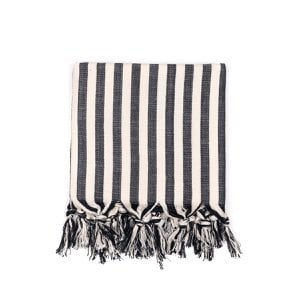 Handwoven Hamam Towel Ole | Black