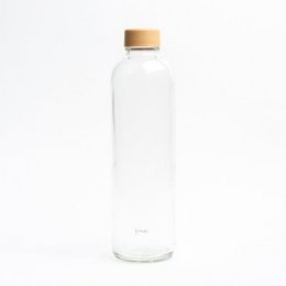 REN 1,0 liters glasflaske