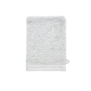 Organic 100% cotton Washcloth 16x21 cm, Silver Grey
