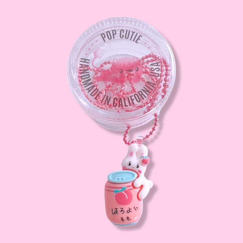 Pop Cutie Peach Juice Bunny kinderketting