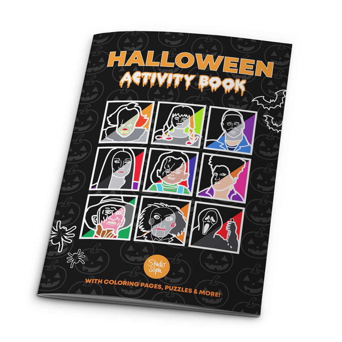Halloween-activiteitenboek