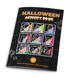 Halloween-activiteitenboek