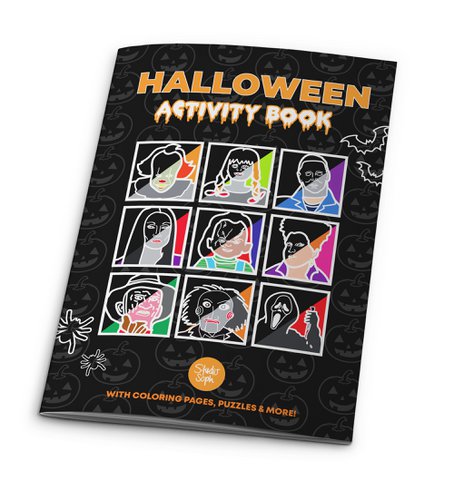 Halloween-Aktivitätsbuch