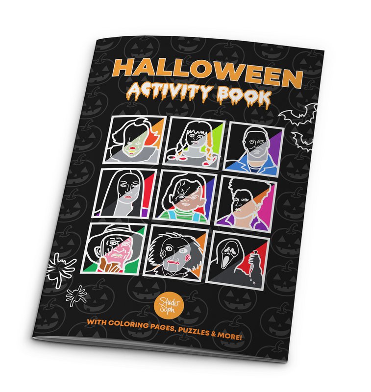 Halloween-activiteitenboek