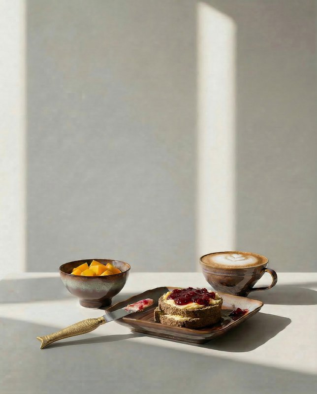 The Smoked Horizon Mug - Brun Grå - M