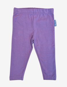Leggings van biologische katoen kinderen in paars