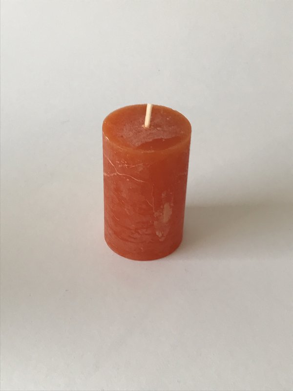 Rustic Stumpen 50 x 80 mm, 2.4 orange