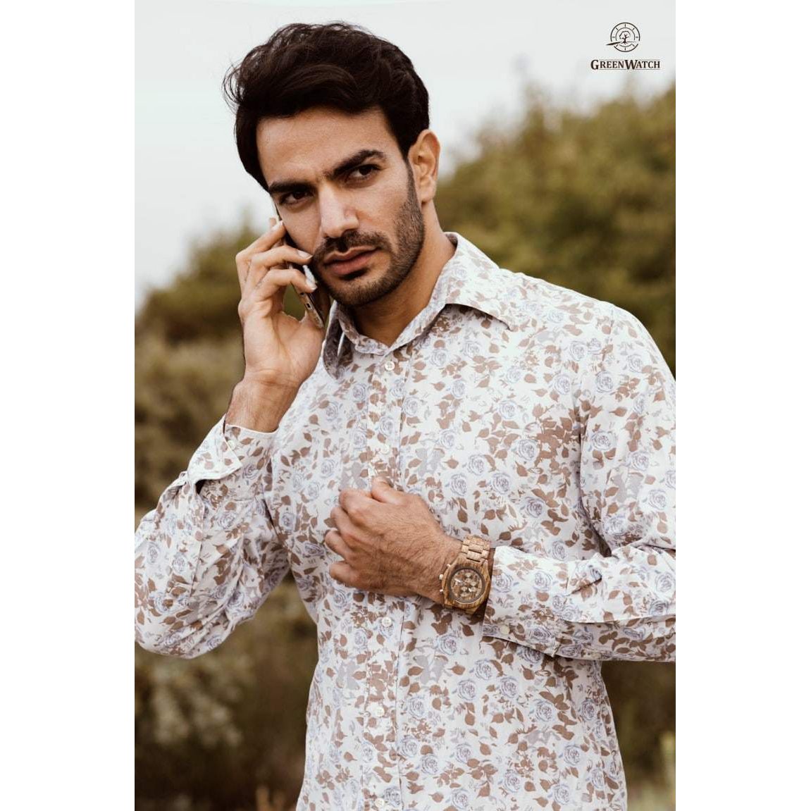 Greenwatch | Timer | Holzuhr Unisex | Zebrano