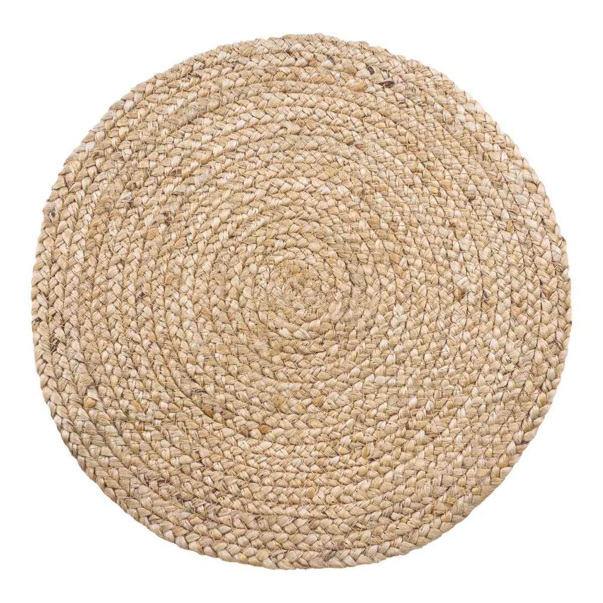 Bombay Placemat - Natural, Jute, Ø38cm - Set of 4