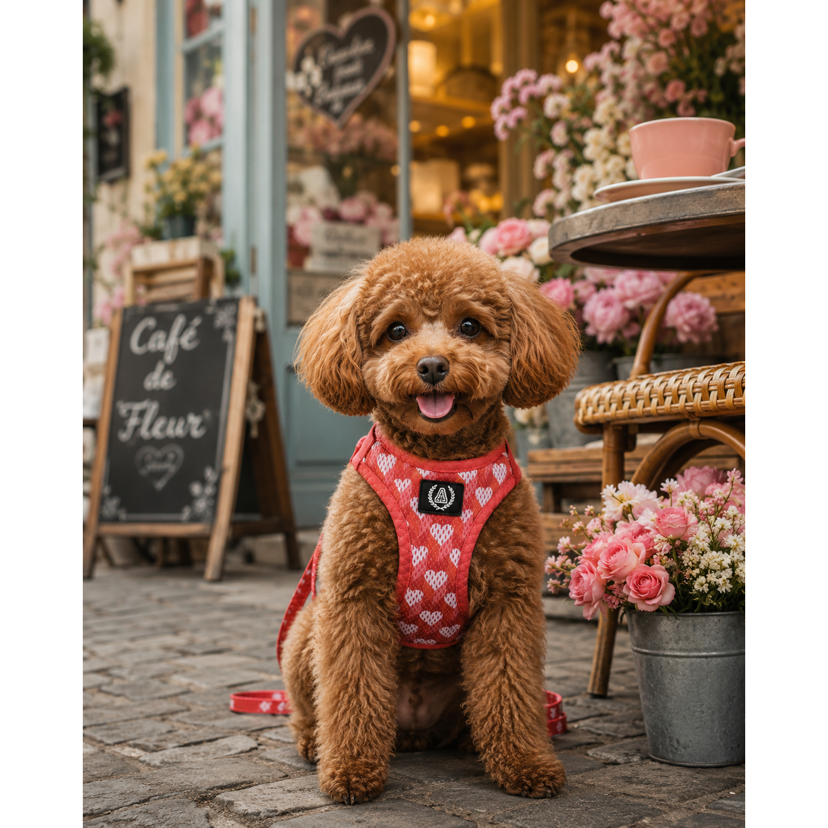 Alpha Dog Traspirante Air Mesh Pettorina Collezione Lovers - Set da 5 pezzi