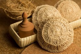 AROMA BUN - naturlig badesvamp