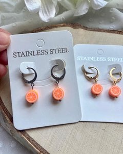 Clay Earrings Oranges 🍊