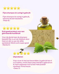 Shampoo bar Hamp - til en problematisk og tør hovedbund