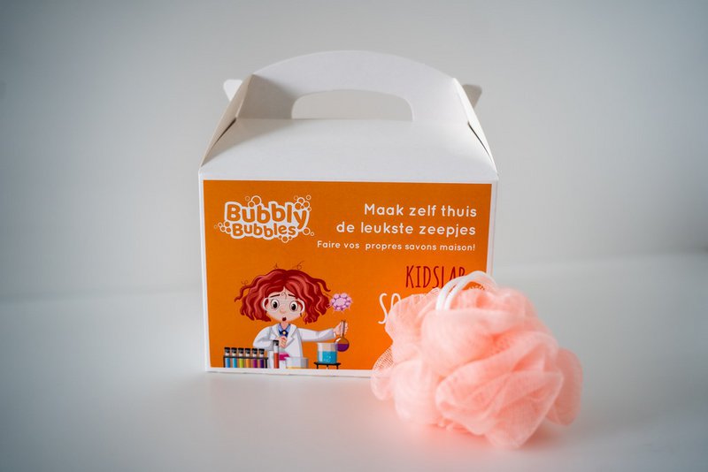 BubblyBubbles® - KidsLab Sæbekasse - Startsæt komplet
