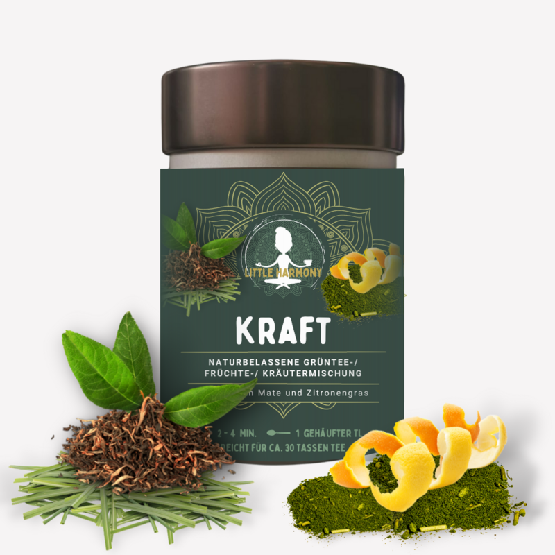 Kraft - herbal tea in a tea tin