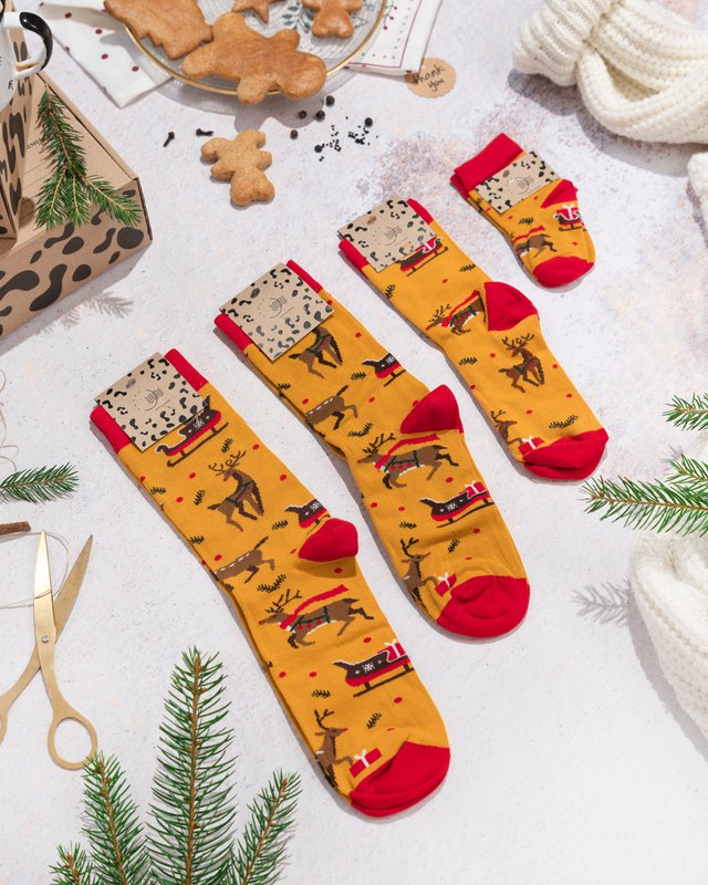 Christmas Reindeers Socks