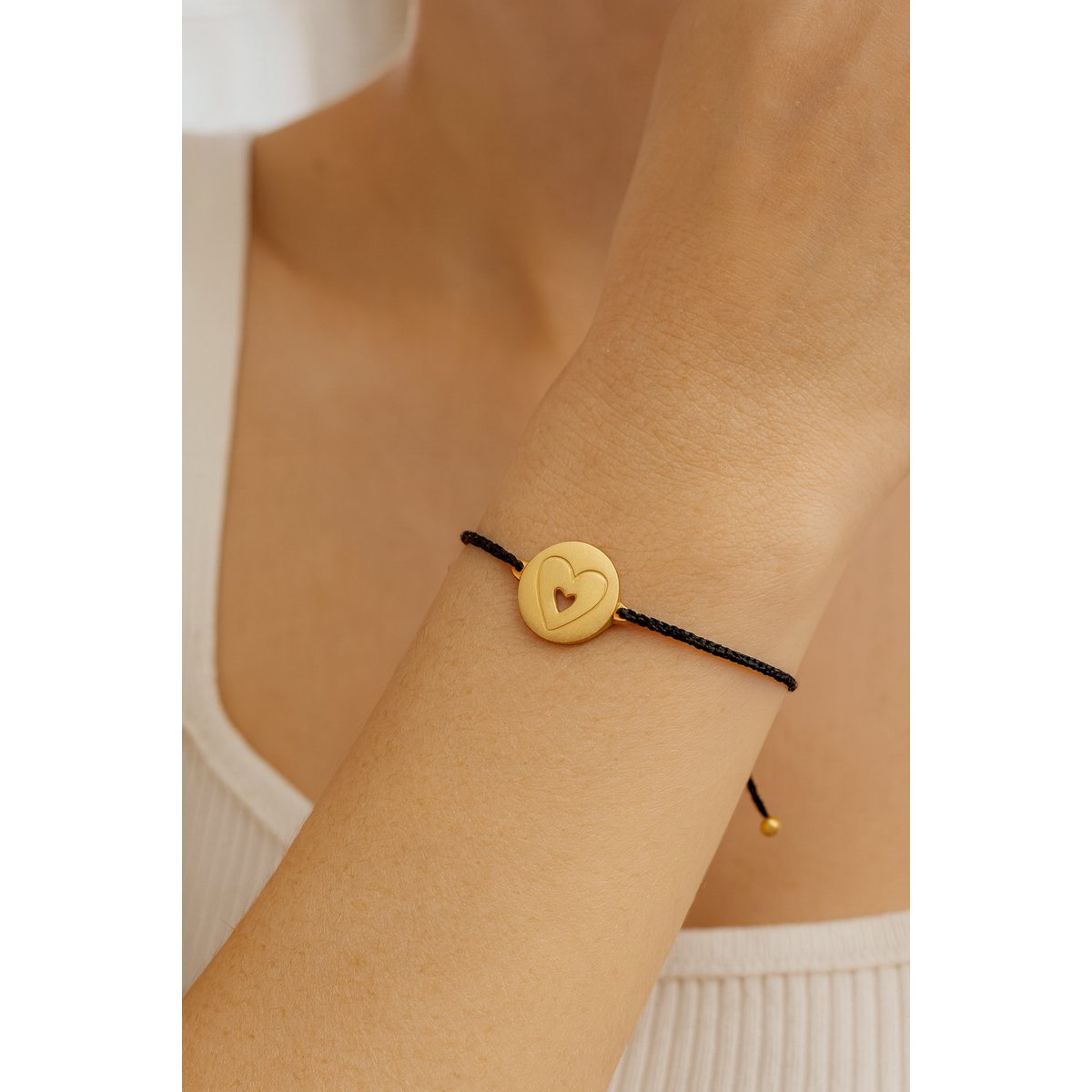Bracciale Love Heart – Ciondolo a forma di cuore inciso in argento sterling
