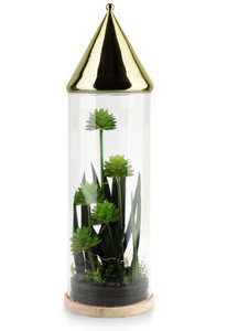BASTIEN Tube with LED 21.5x21.5x72cm decorative art