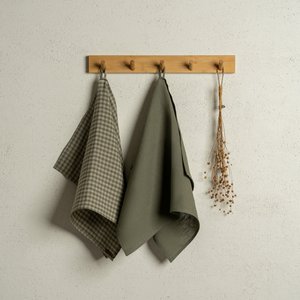 2-Pack mit Leinenschalenhandtuch