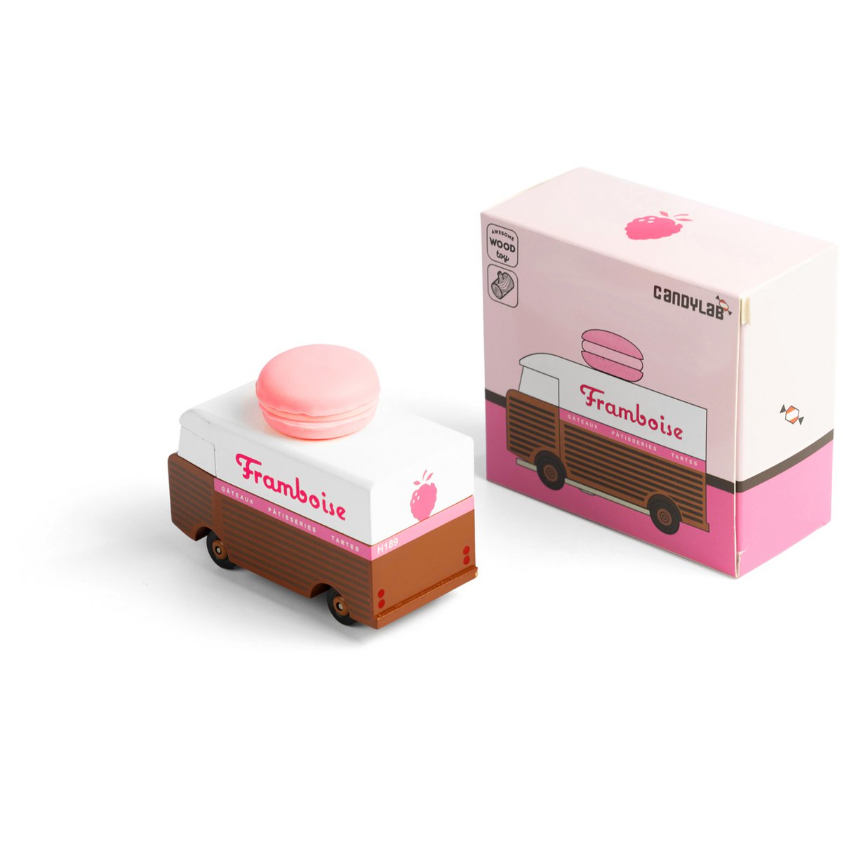 Candycar Vans - Macaron Van Pink