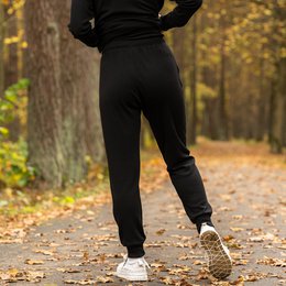 Pantalon de survêtement Jogger pour femme 250 g/m² Noir