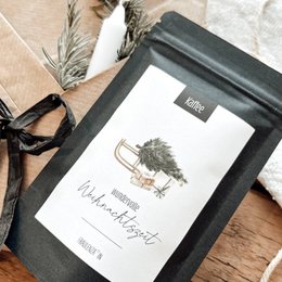 KAFFEE  PULVER | SCHLITTEN BAUM | mini