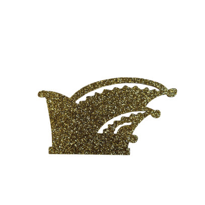 Element Acrylic Stitch Gold Glitter