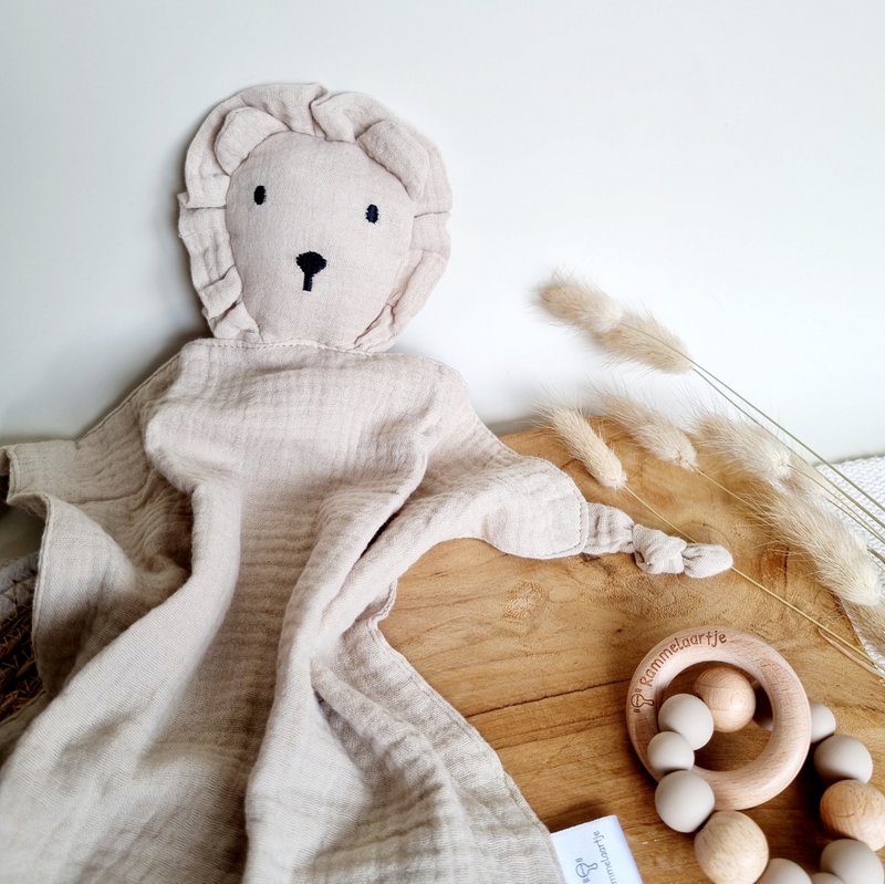 Hydrofilt krammedyr Løve - Beige