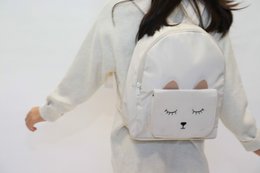 Little Kitten MINA Children's Backpack — Beige | Yuko B.