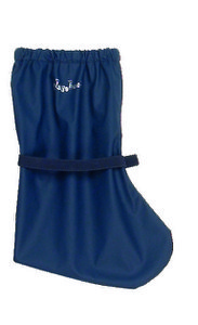 Regen Footies mit Fleecefutter - Marine