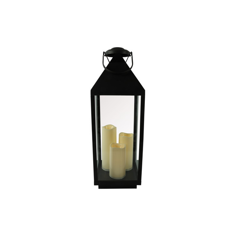 LED Lantaarn 3x Toulon L zwa