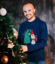 Suéter de árbol de Navidad