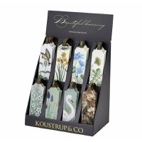 Boekenleggers - 80 stuks groen lint met display