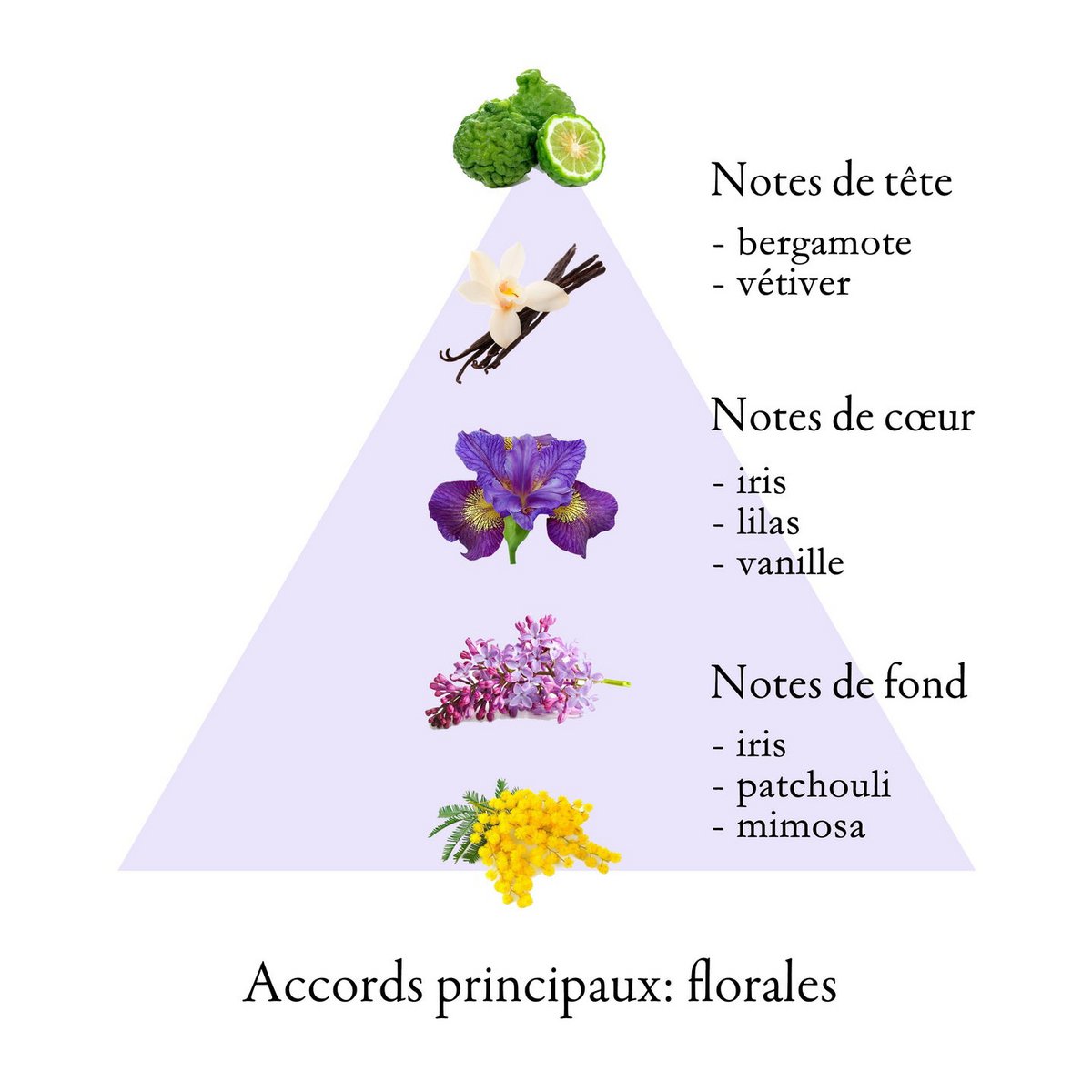 LES FLEURS DE GRASSE IRIS eau de parfum voor vrouwen 10ml