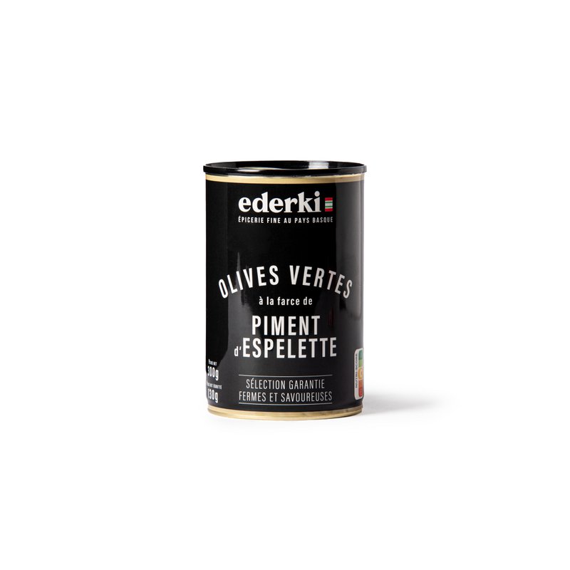 Olives farcies au piment d'Espelette 300g