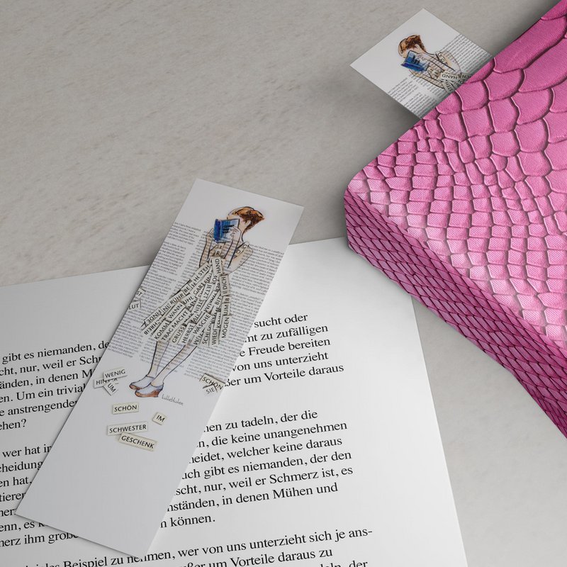 Reading mouse – with removable magnet