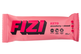 Barra sin gluten vegana "fresa + almendra" 45G