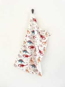 Kinderhanddoek "Dinosaurus" | Gastendoekje | Washandje | Cadeau-idee jongen | Kinderen | Dinosaurussen | 30x50cm || HARTenPAPIER