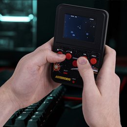 Asteroids - retro gaming handheld