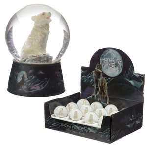 Protector of the North Dream Protector Wolf Snow Globe