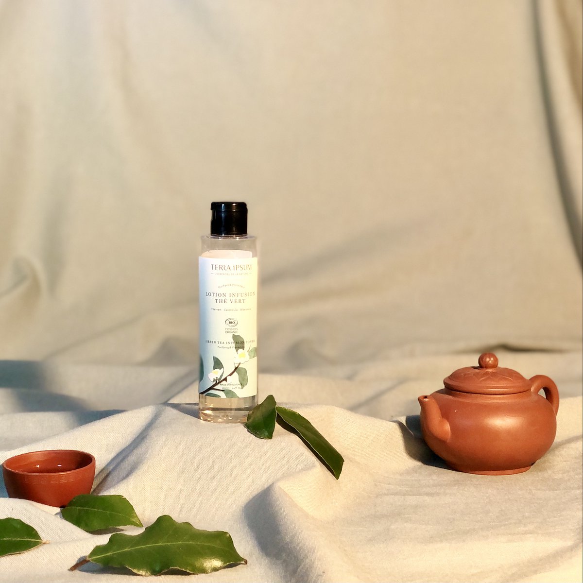 Tonique Infusion de Thé Vert - Calendula & Aloe vera