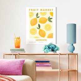 Painting Slim Frame Lemons 50x40