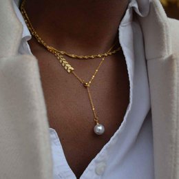 COLLAR CORAZUL "PERLA"